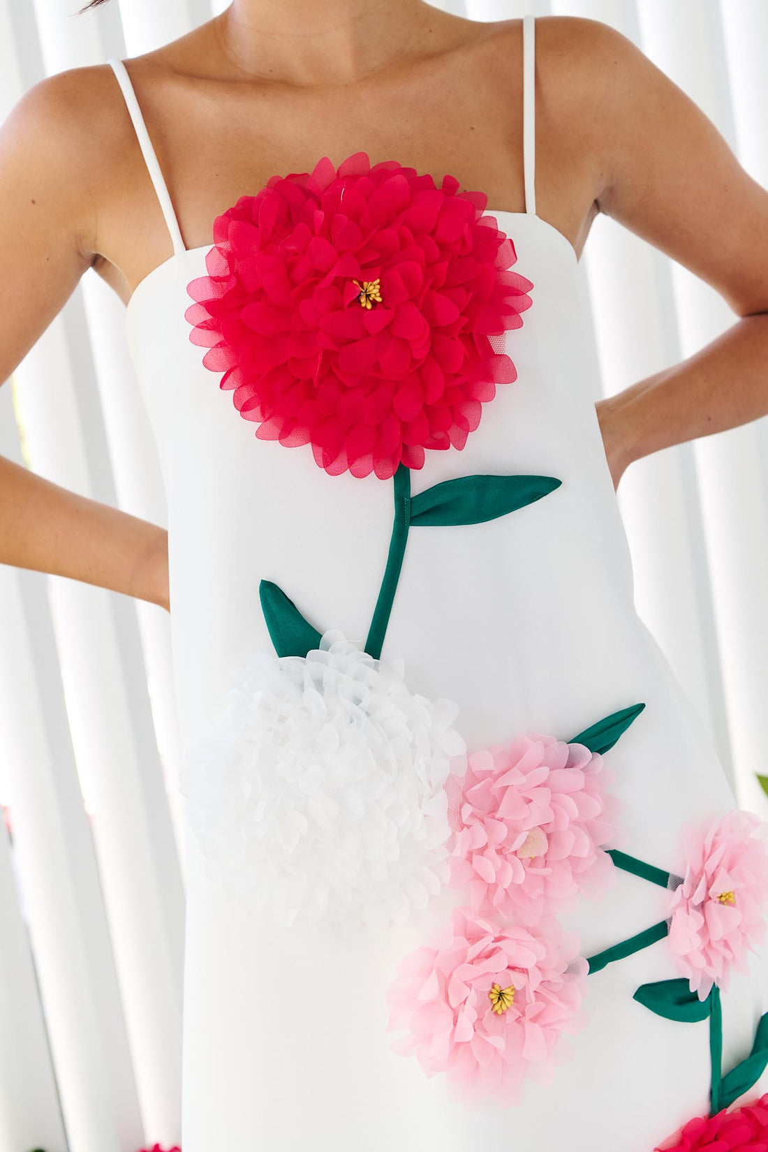 ELLIATT | Buttercup Embroidered Maxi Dress - White