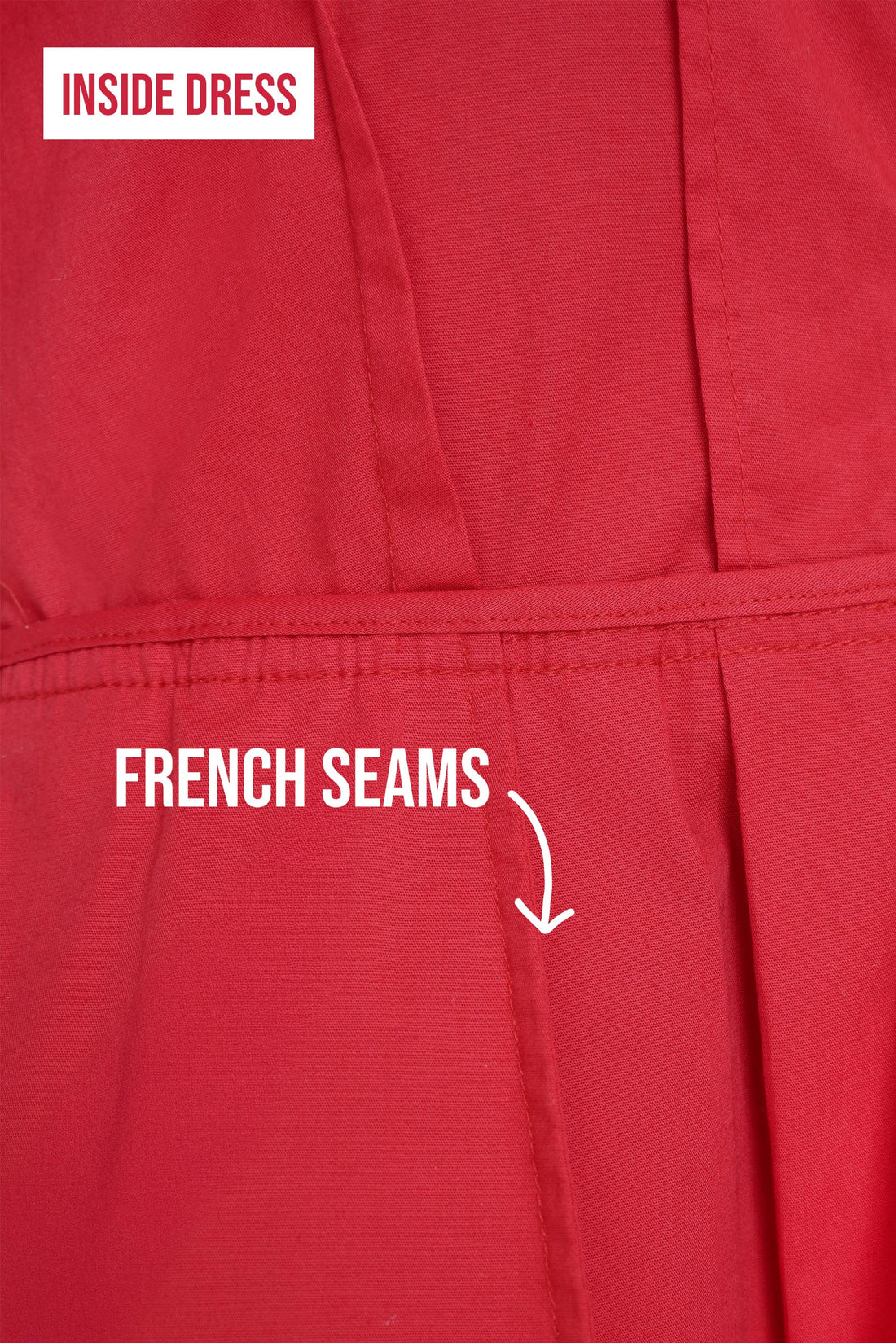 Chelsea Classic Shirt Dress - Red - EXCLUSIVE