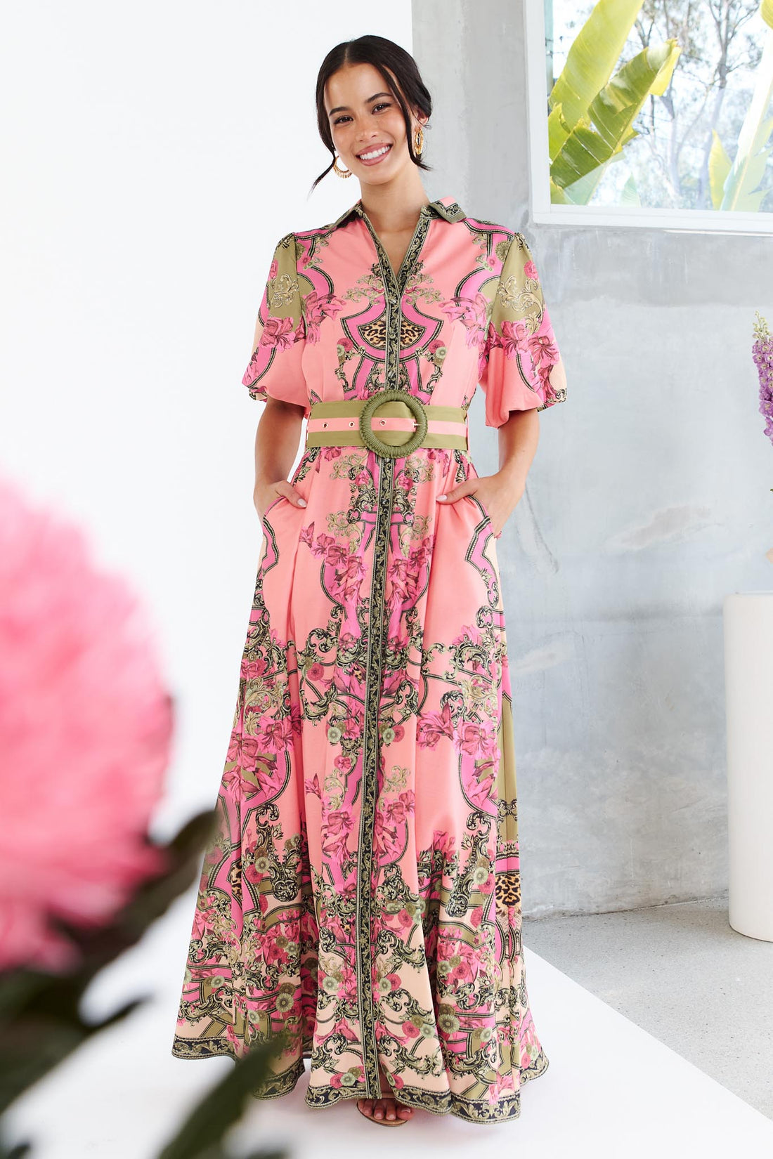 Madison Garden Maxi Dress