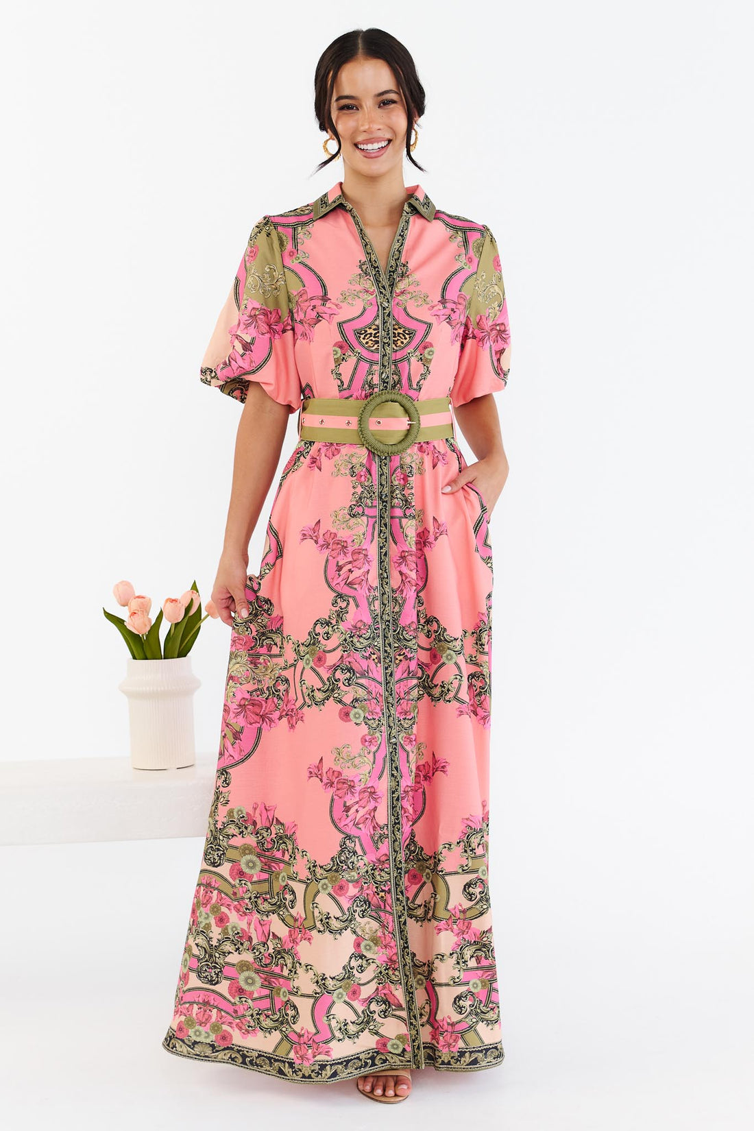 Madison Garden Maxi Dress