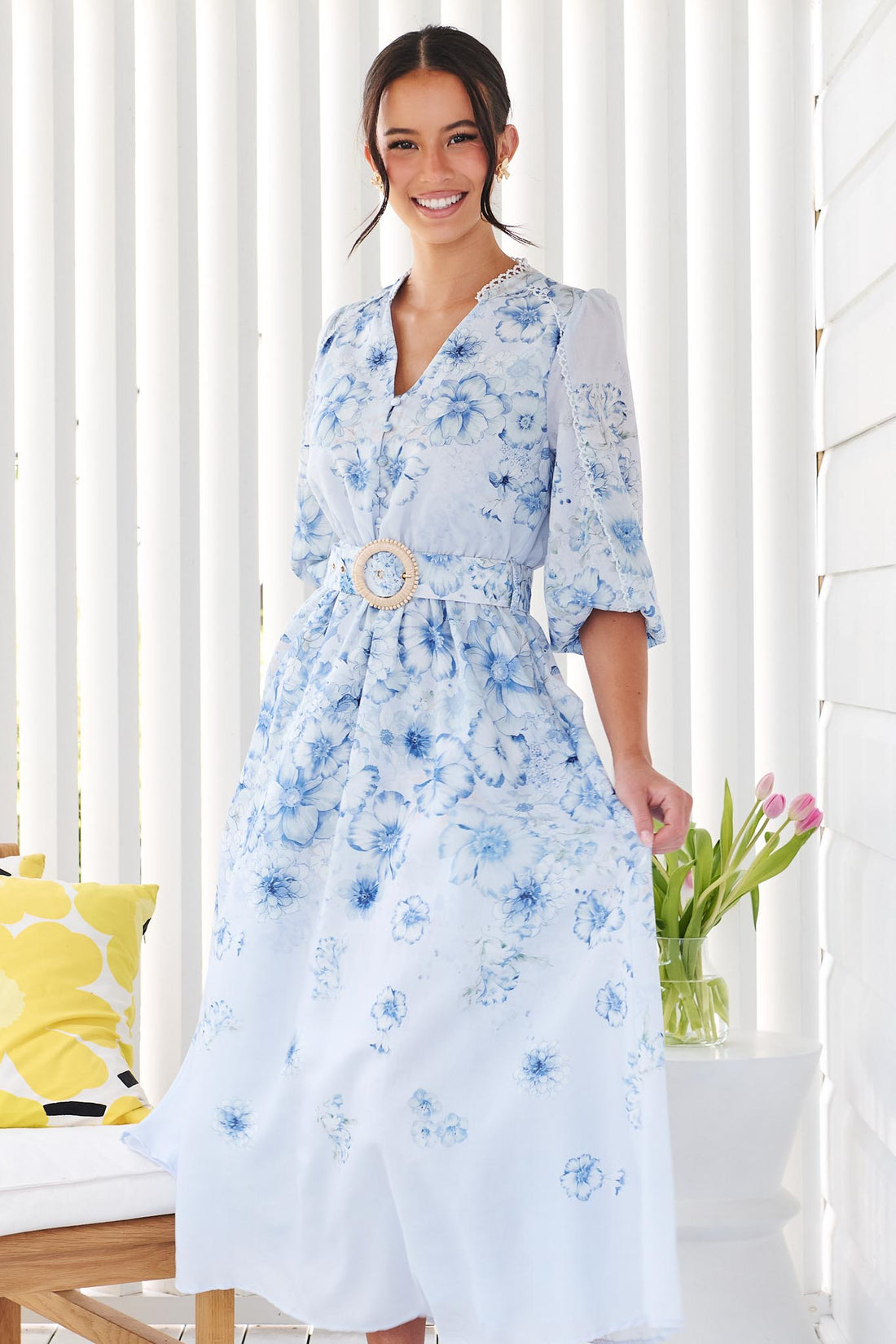 Sapphire Midi Dress