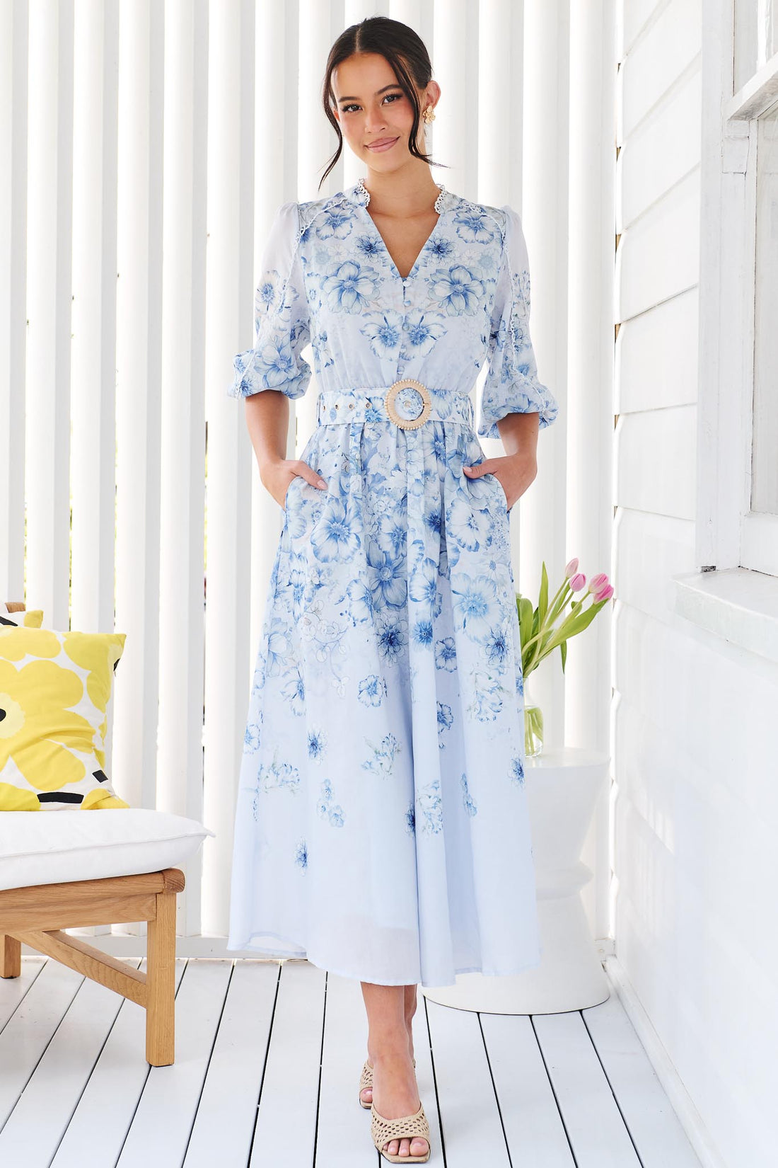 Sapphire Midi Dress
