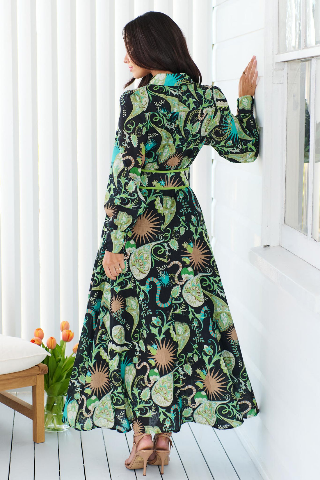 Zaria Maxi Dress - Midnight - SALE