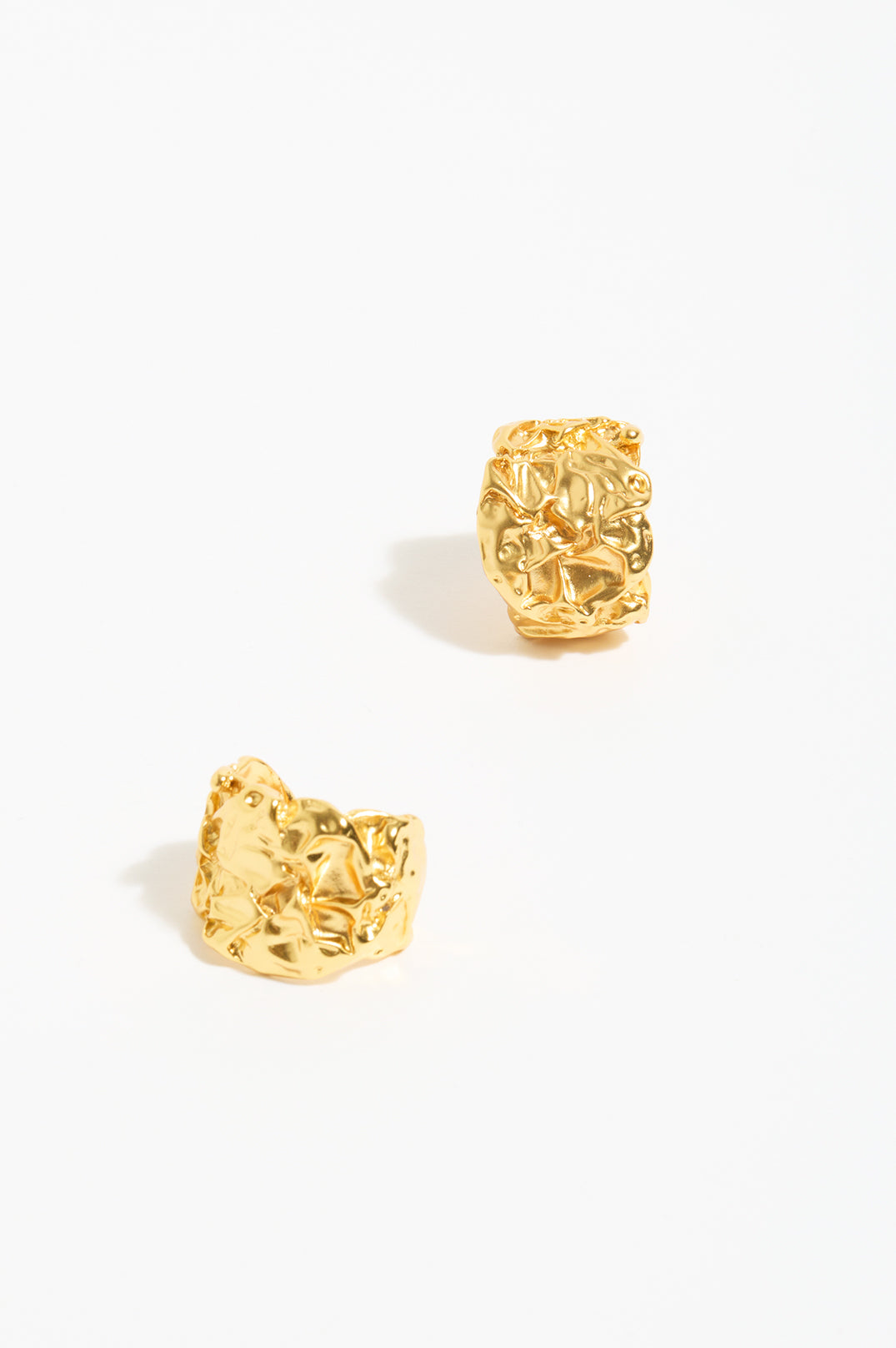 Molten Metal Event Hoops - Gold