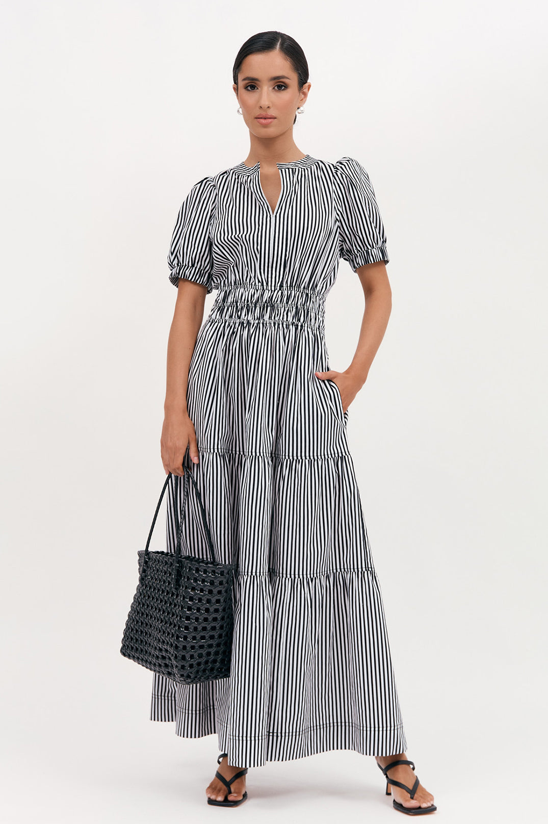 Violette Stripe Dress