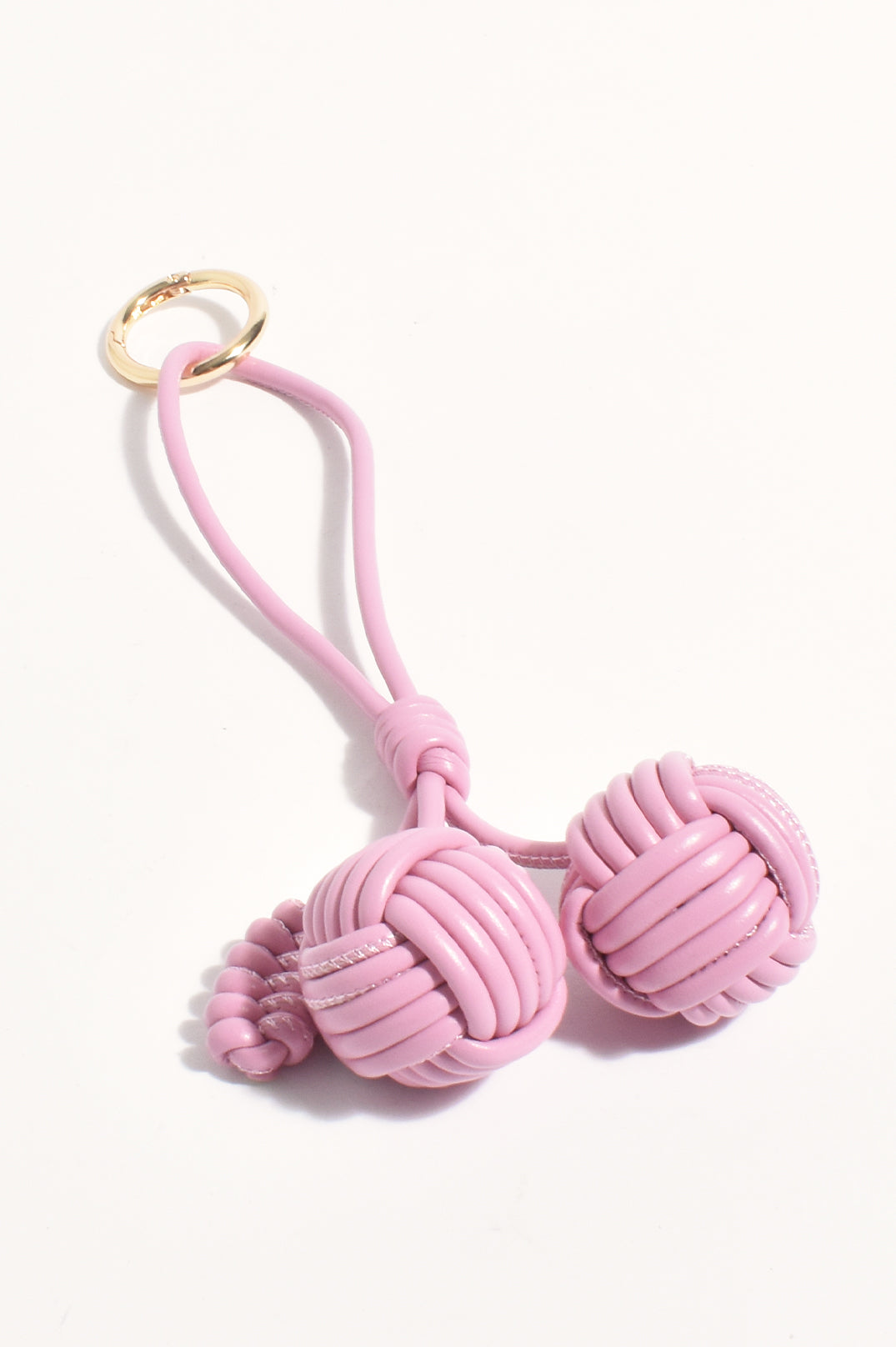 Willow Woven Ball Keyring - Pink - FINAL SALE