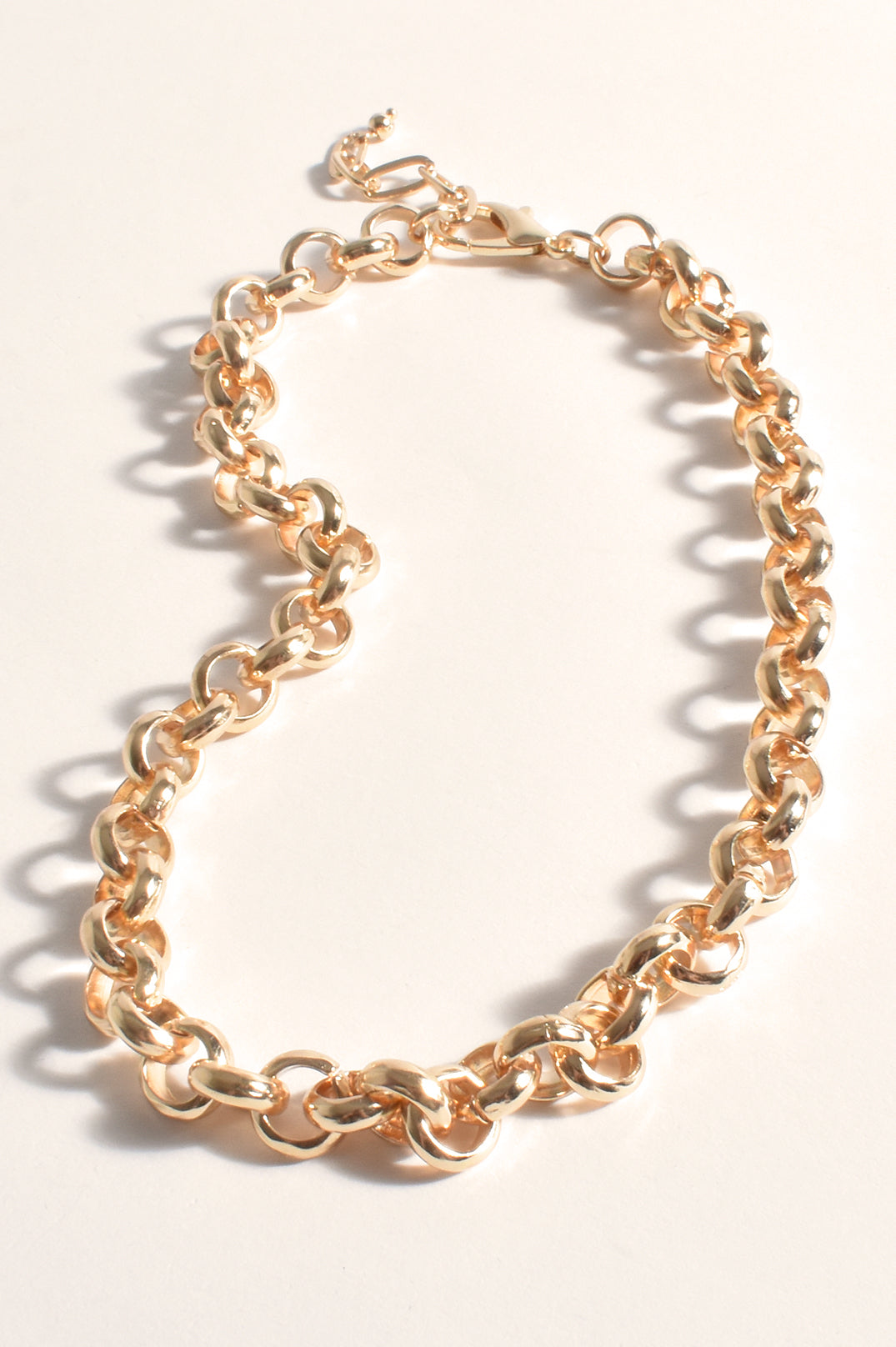 Classic Metal Chain Necklace - Gold