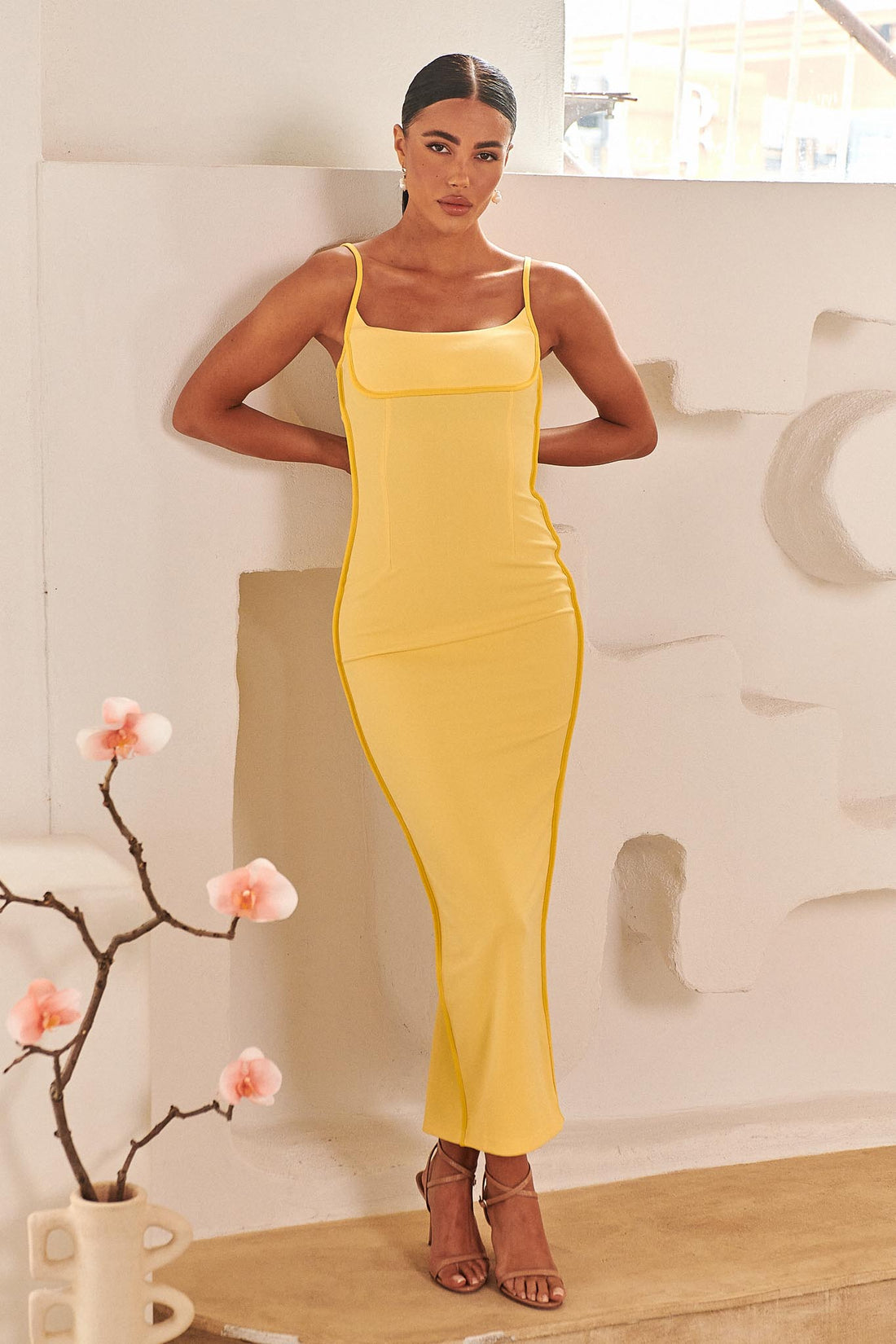 Alarya Dress - Yellow - SALE