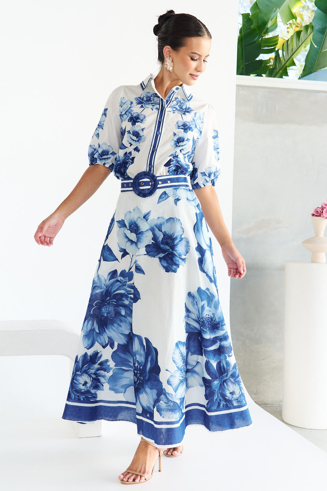 Alessia Shirt - Azure Blue