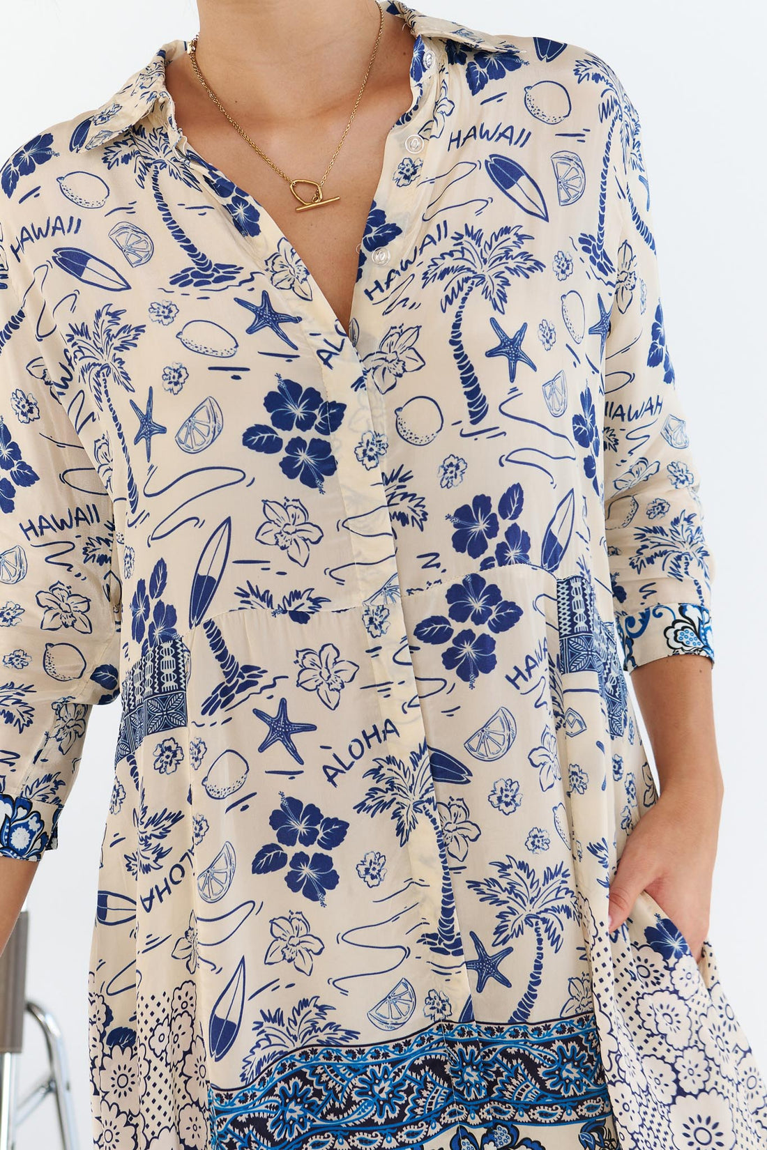Aloha Shirt Dress