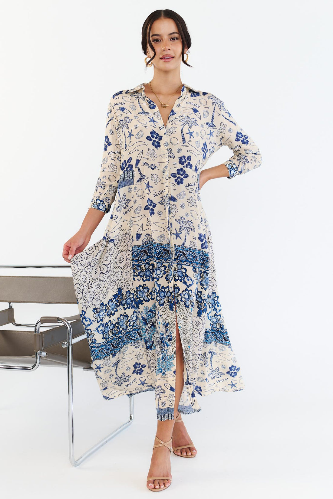 Aloha Shirt Dress