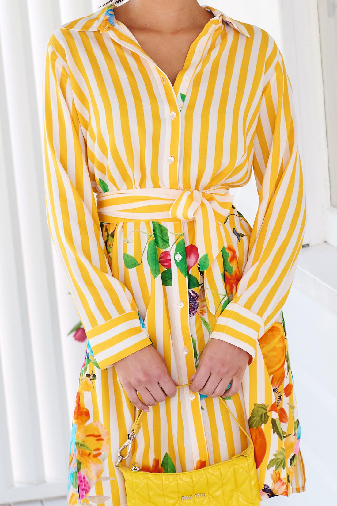 Amalfi Dress - Yellow