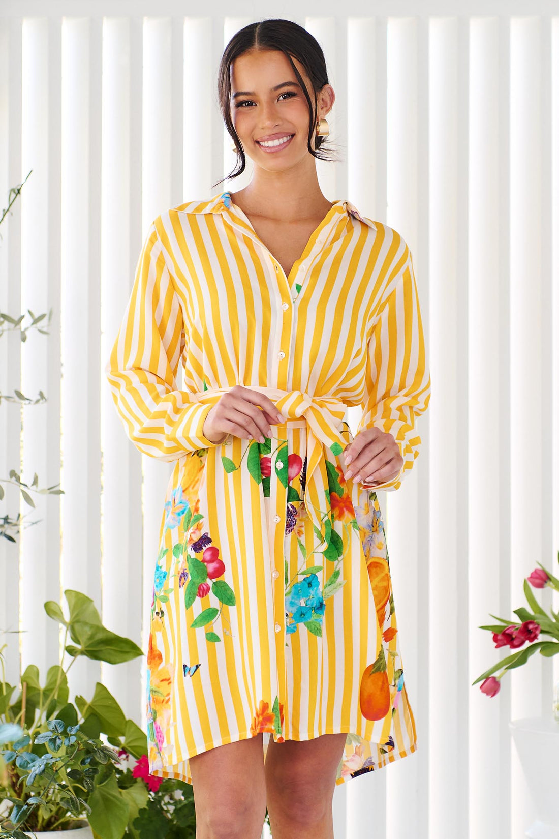 Amalfi Dress - Yellow