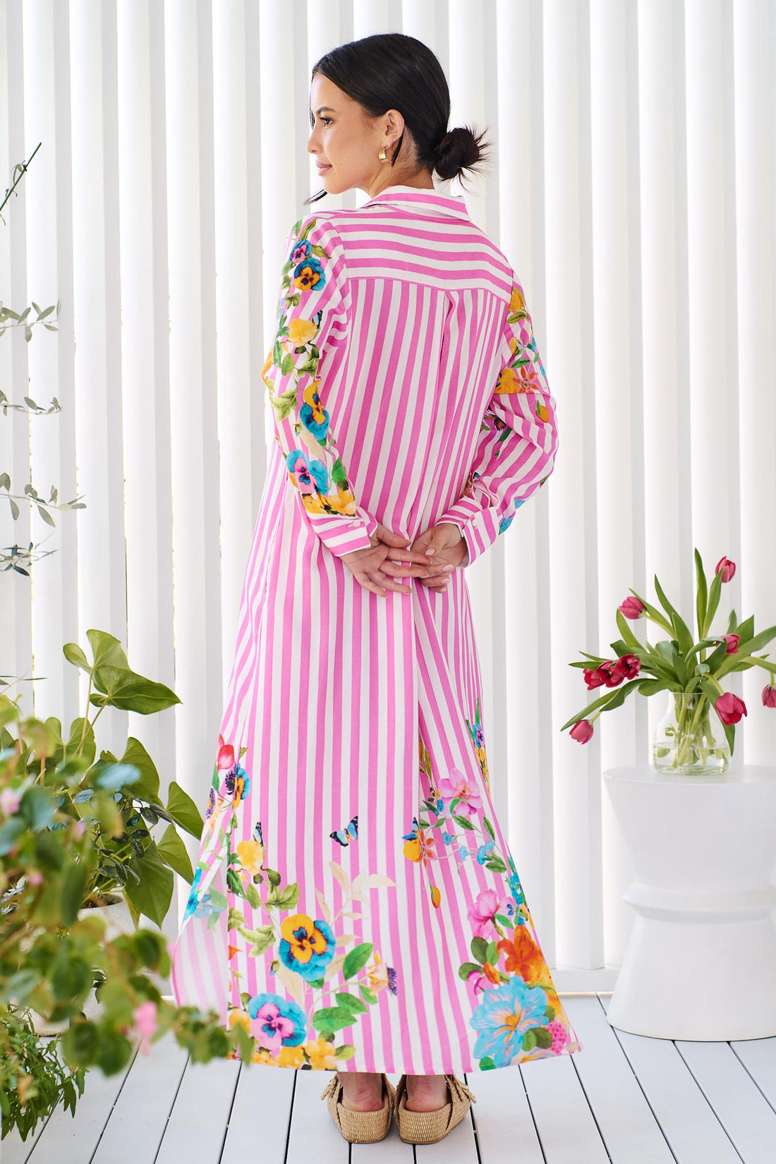 Amalfi Maxi Dress - Pink