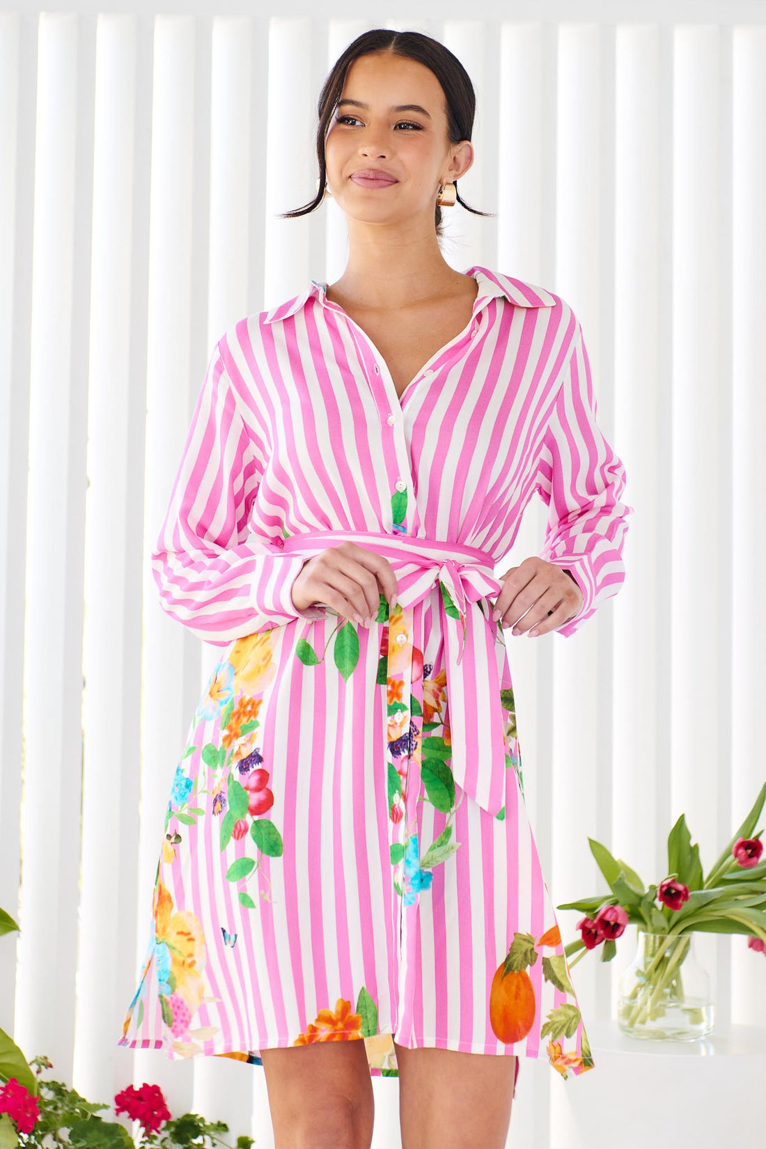 Amalfi Dress - Pink