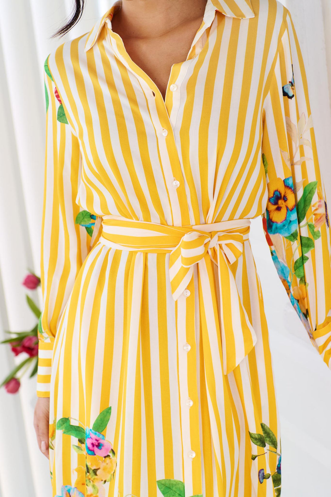 Amalfi Maxi Dress - Yellow