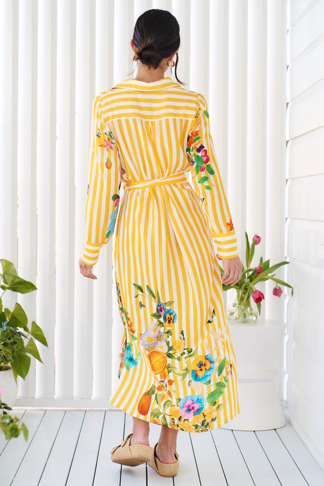 Amalfi Maxi Dress - Yellow