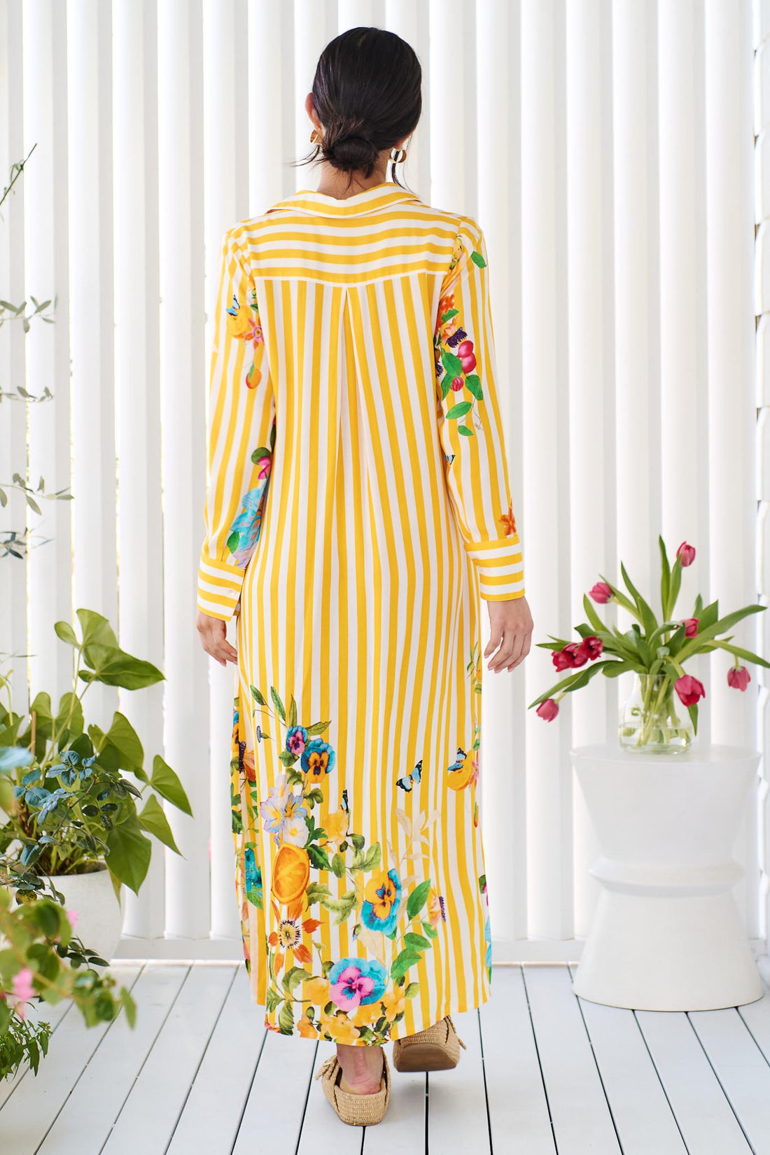 Amalfi Maxi Dress - Yellow