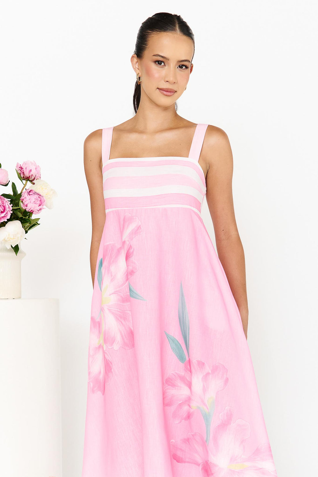 Amara Sundress - Soft Pink