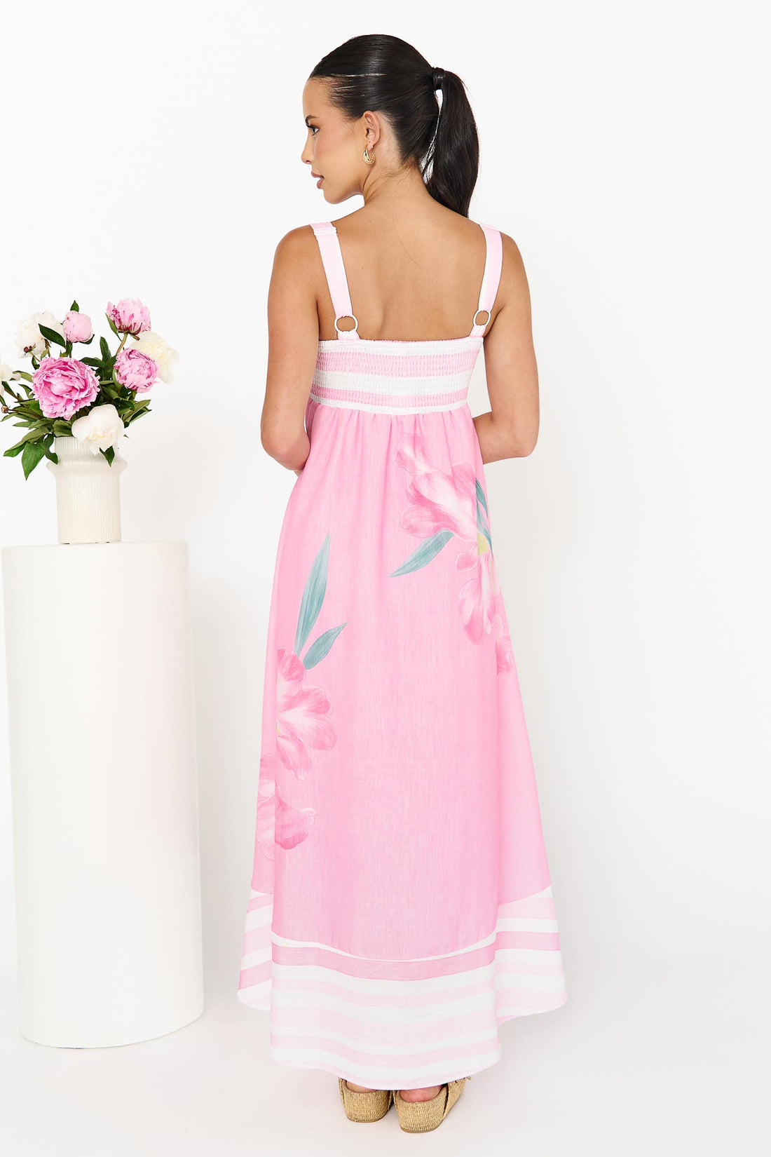 Amara Sundress - Soft Pink