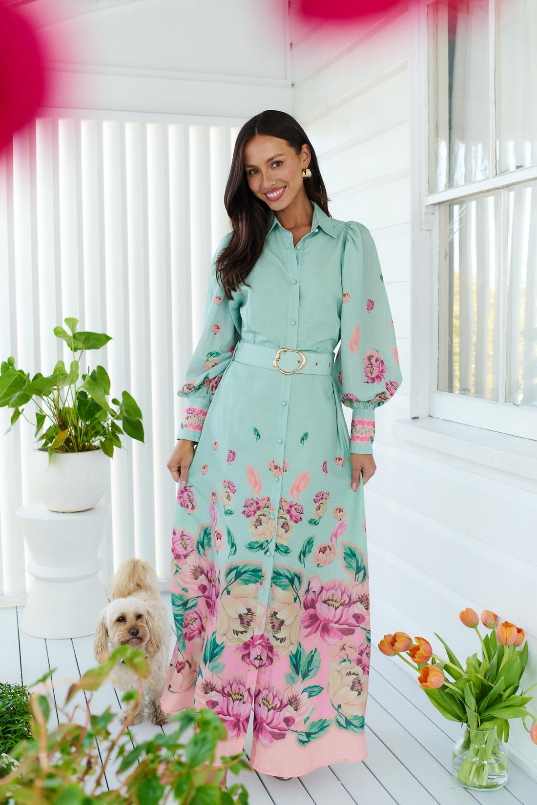 Amara Maxi Dress - Sage