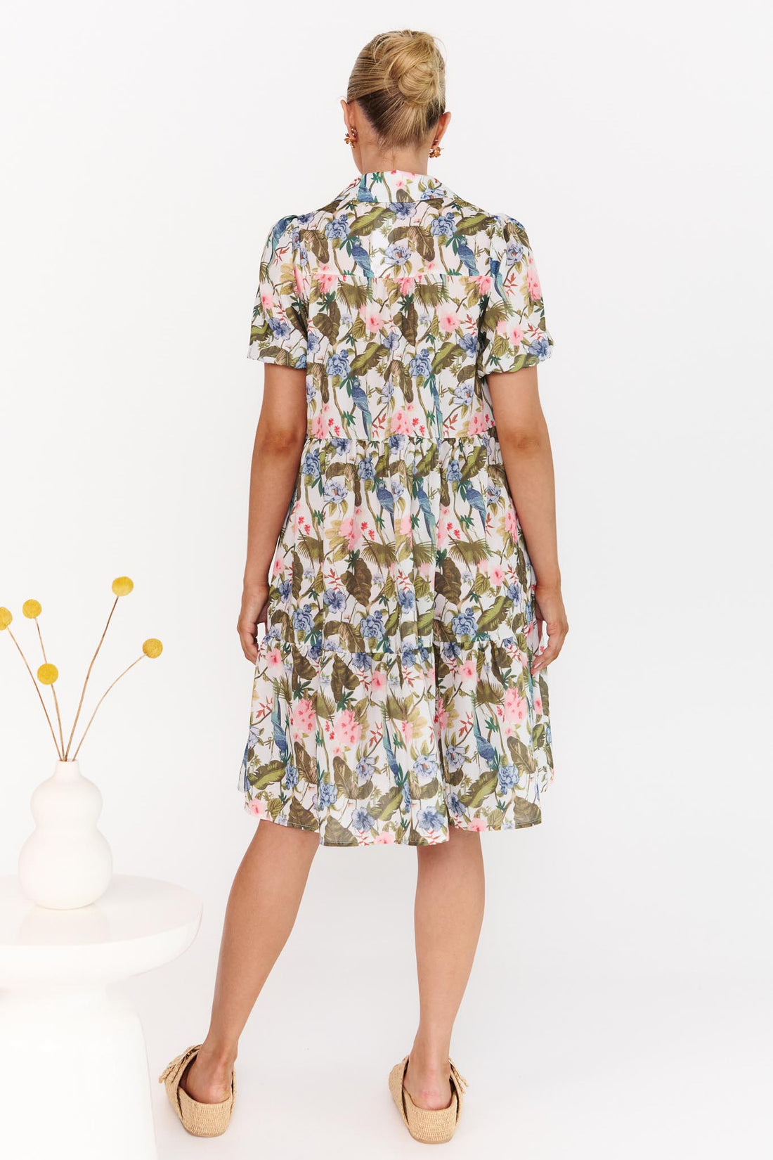 Annabel Floral Cotton Dress