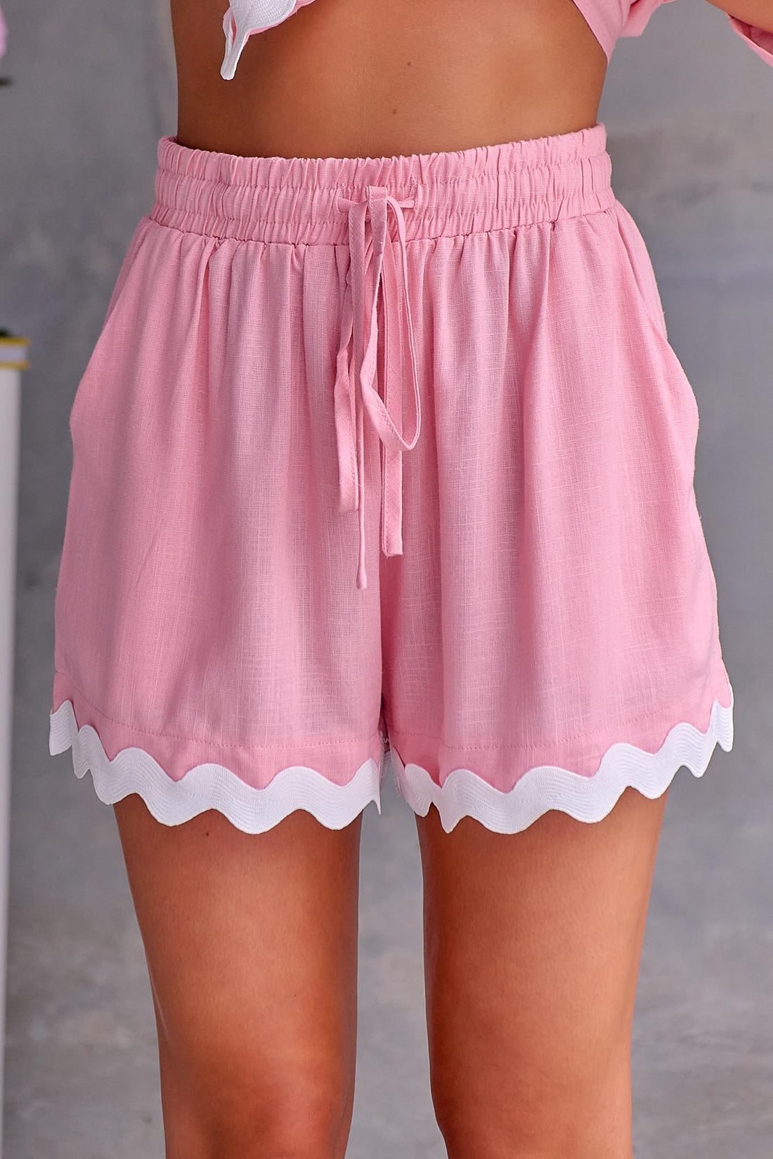Aria Shorts - Soft Pink