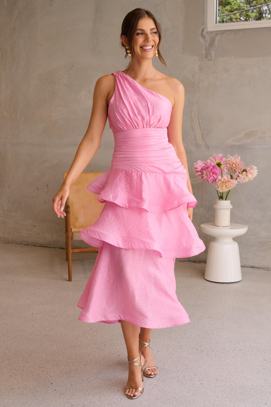 Arya Dress - Pink - SALE