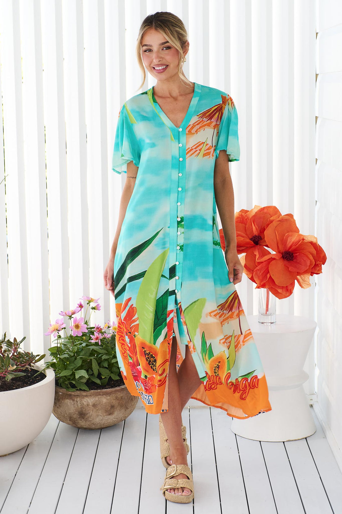 Azura Midi Dress - Endless Summer