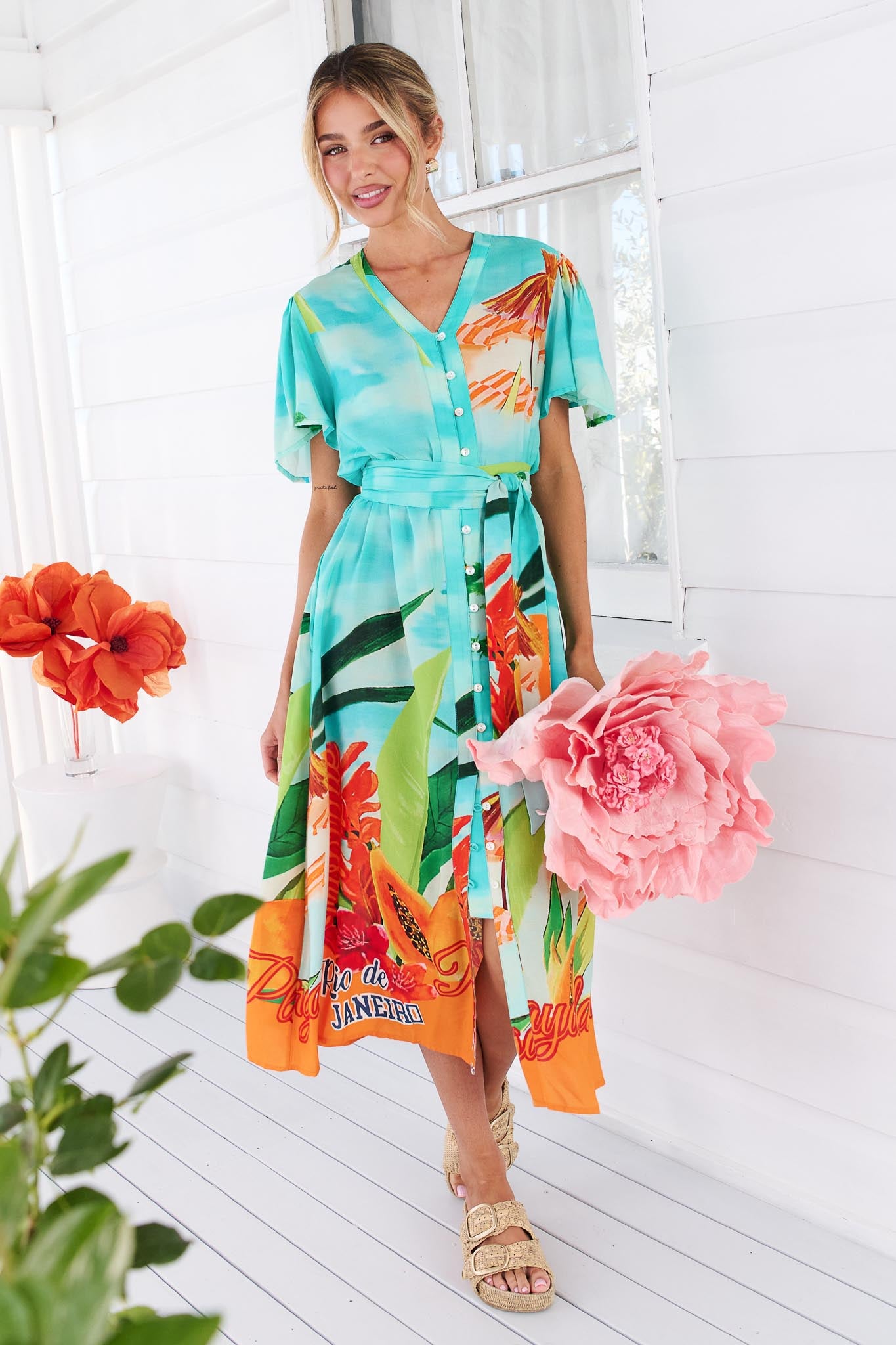 Sabine Maxi Dress - Navy – minnie + MAXXIE