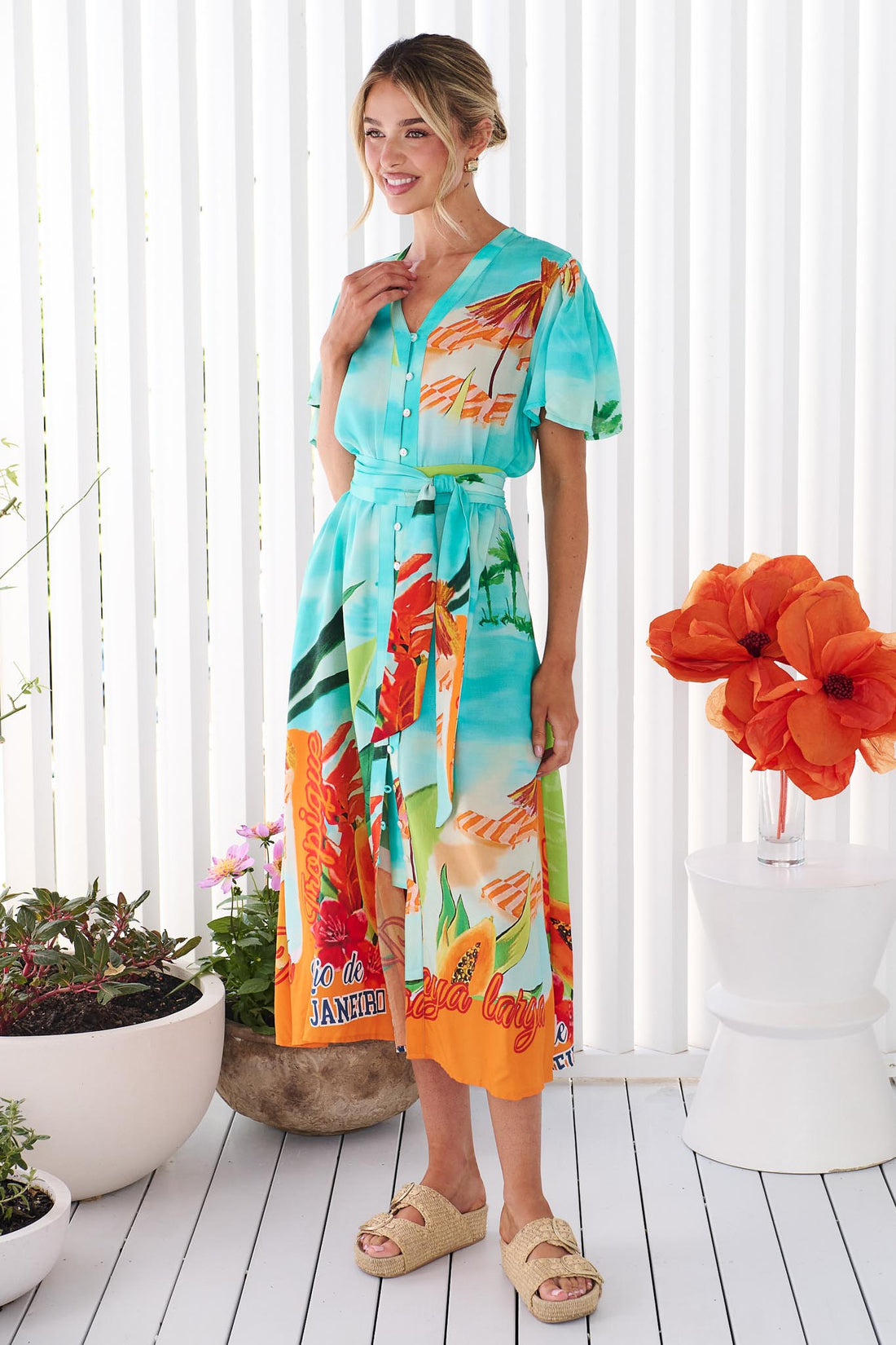 Azura Midi Dress - Endless Summer