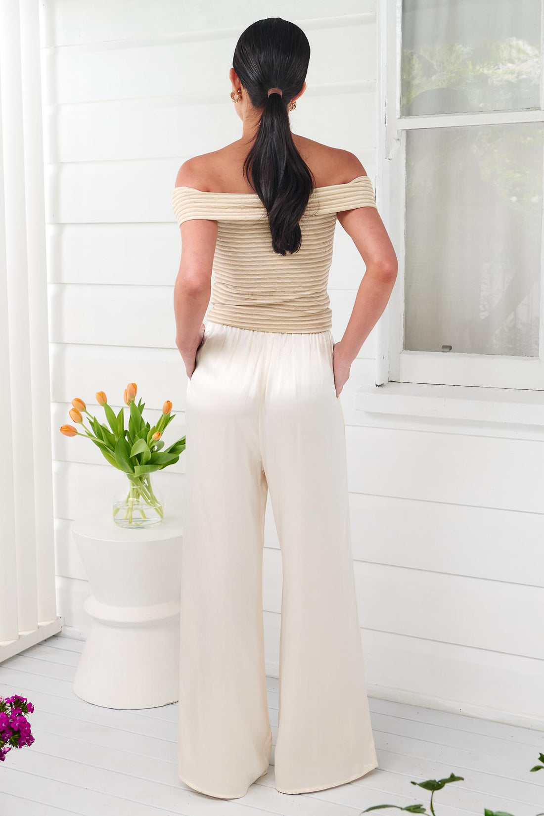 Bailey Pants - Cream