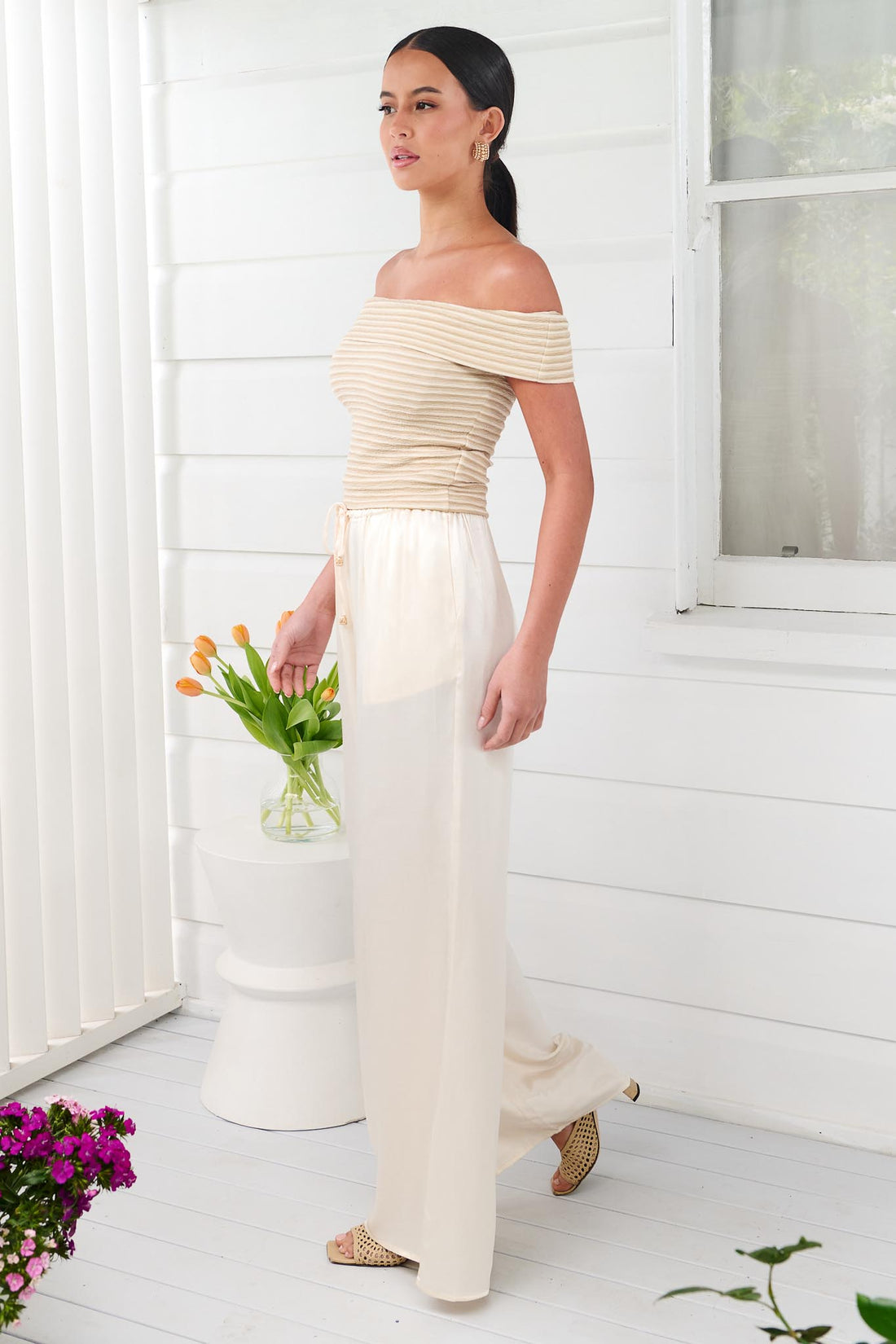 Bailey Pants - Cream