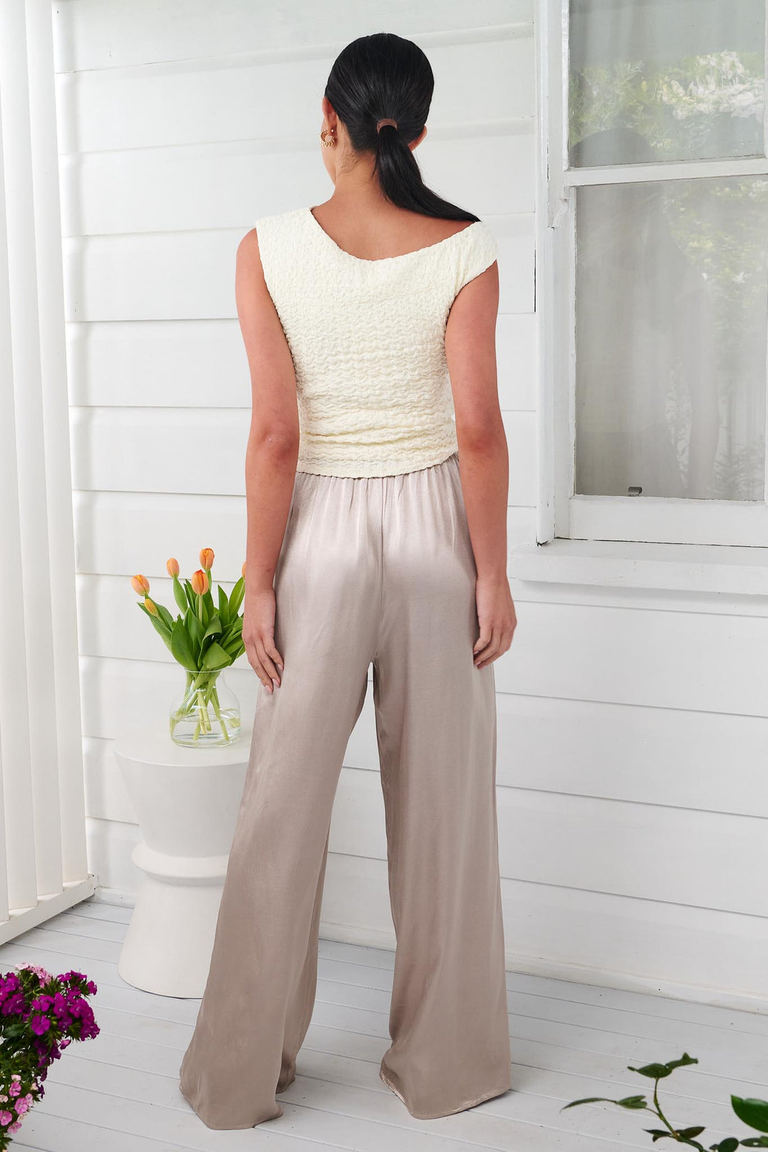 Bailey Pants - Silver