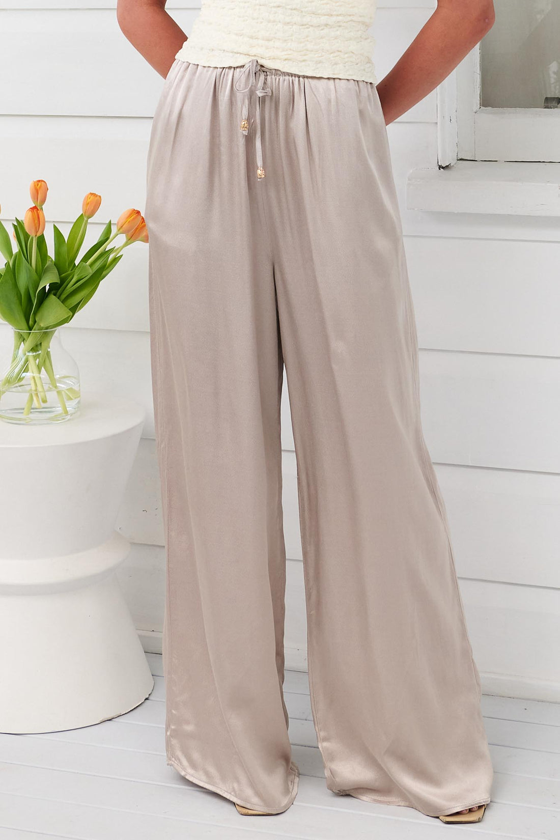 Bailey Pants - Silver