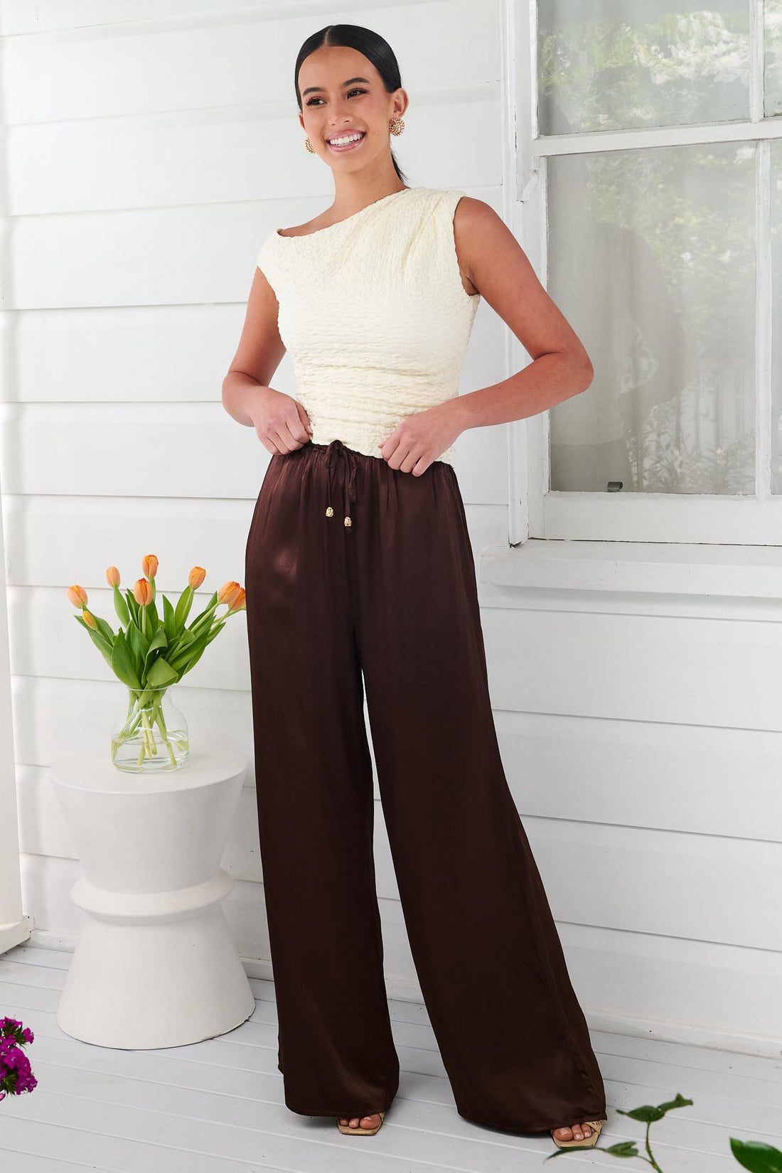 Bailey Pants - Chocolate