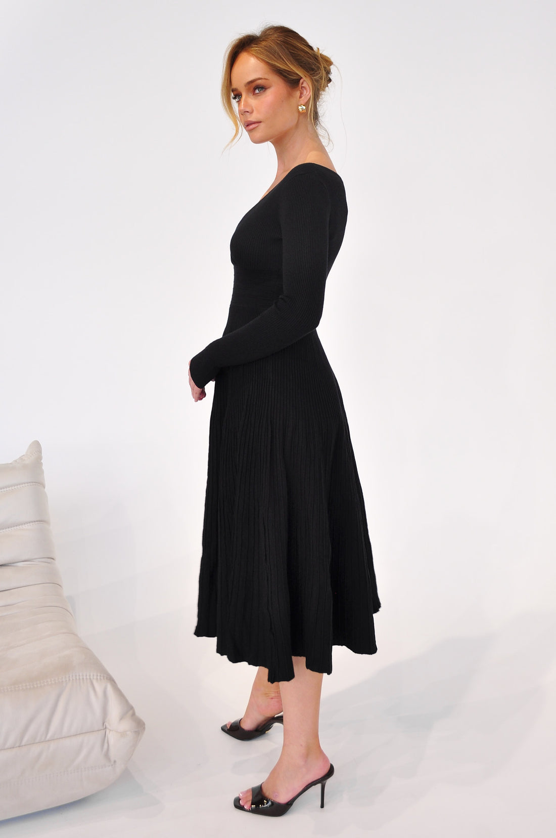 Alaska Knit Dress - Black