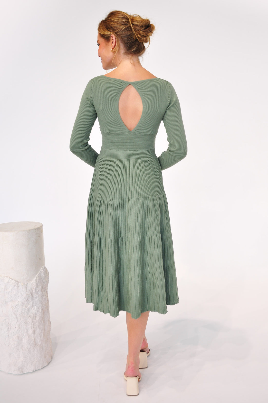 Alaska Knit Dress - Sage