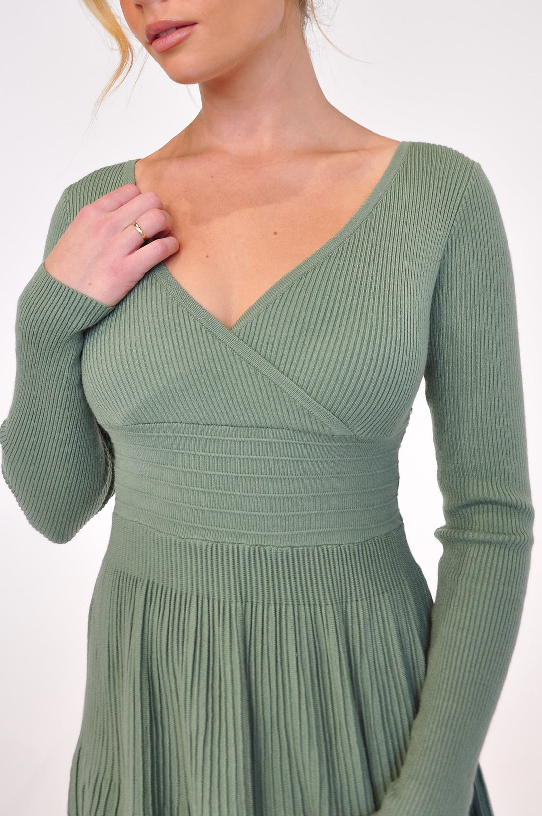 Alaska Knit Dress - Sage