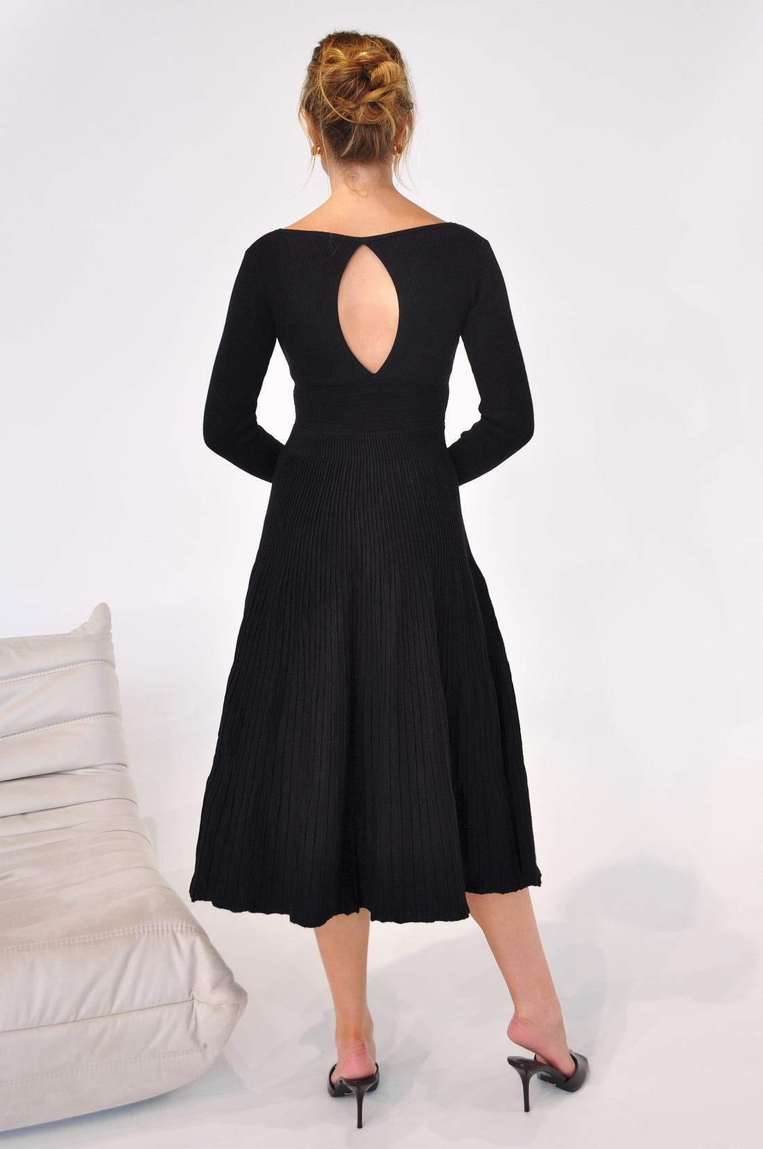 Alaska Knit Dress - Black