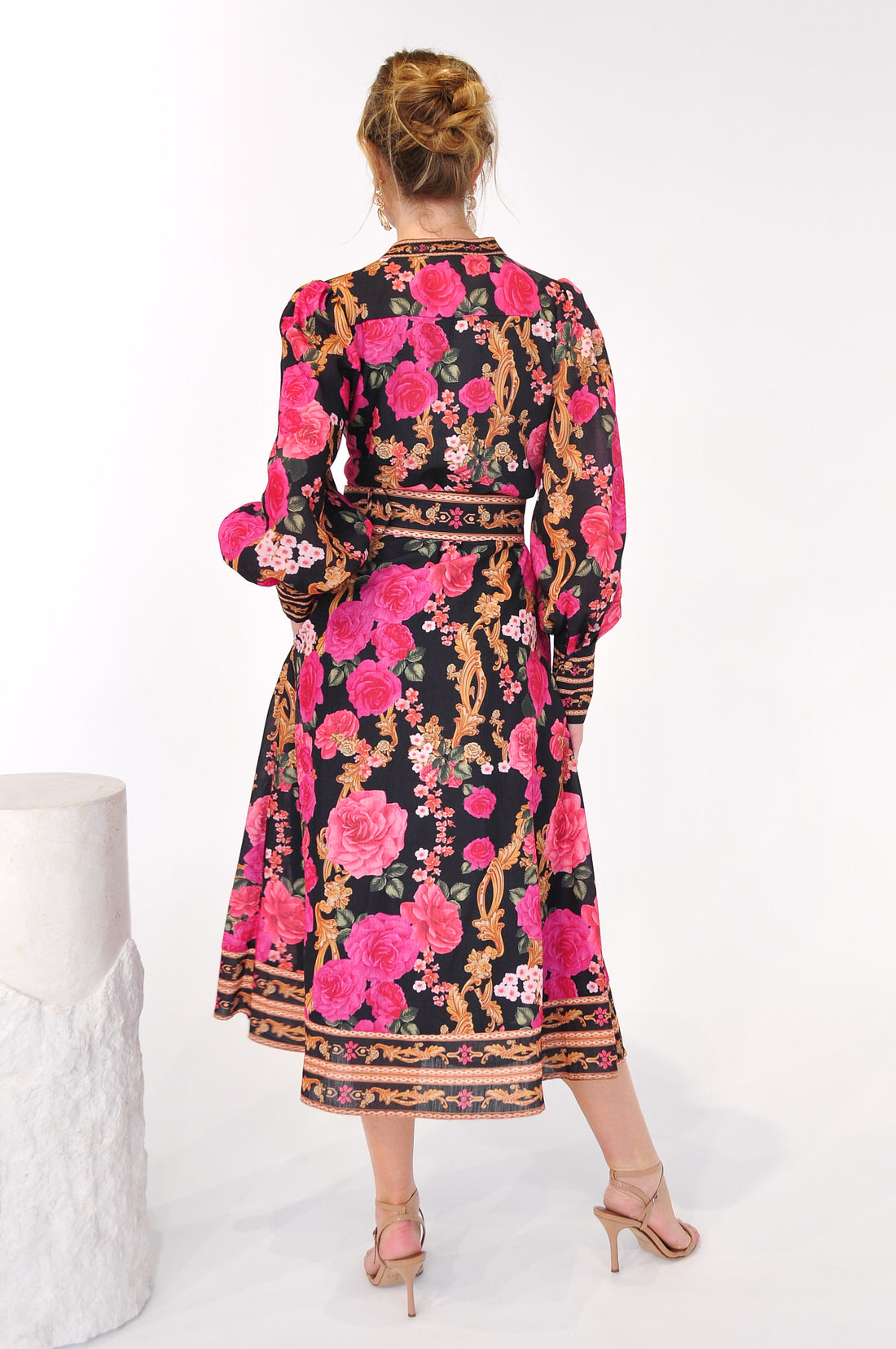 Bella Long Sleeve Midi Dress