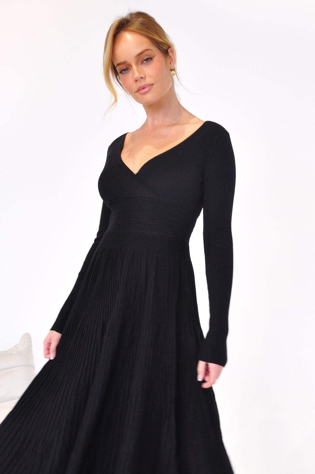 Alaska Knit Dress - Black