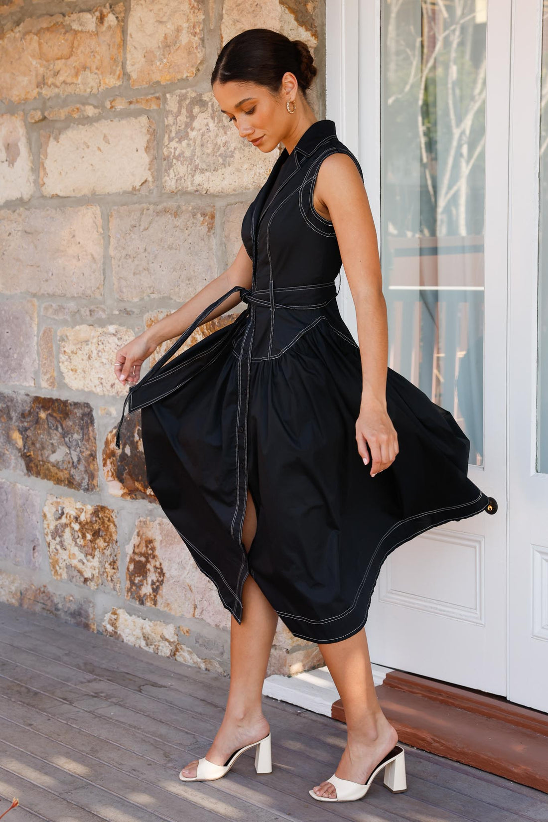 Asha Dress - Black - SALE