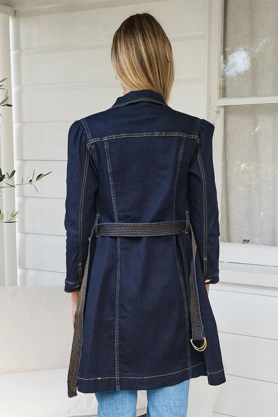 Blake Denim Dress - Indigo - FINAL SALE