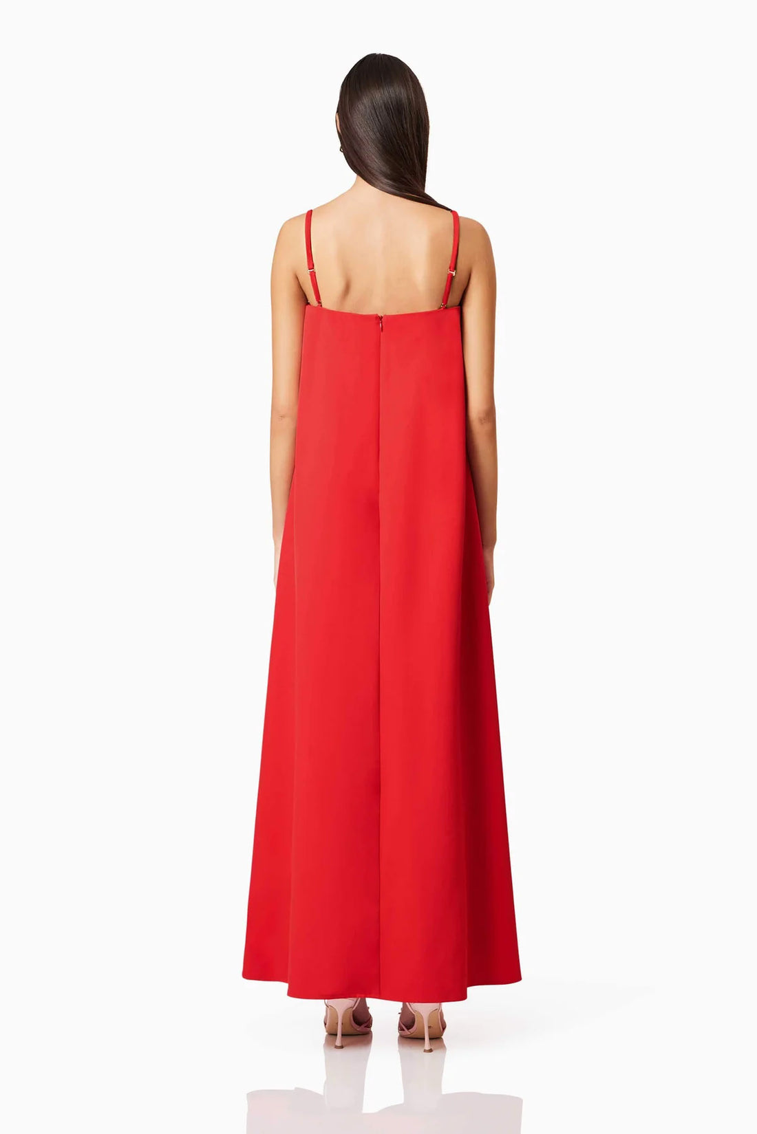 ELLIATT | Buttercup Embroidered Maxi Dress - Red