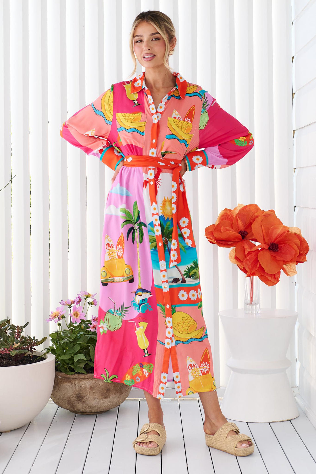 Capri Midi Dress - Endless Summer