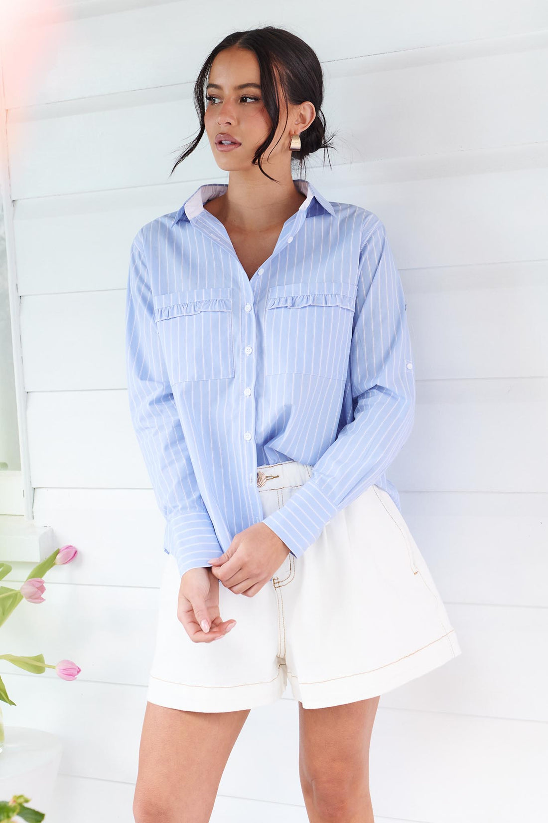 Capri Stripe Shirt
