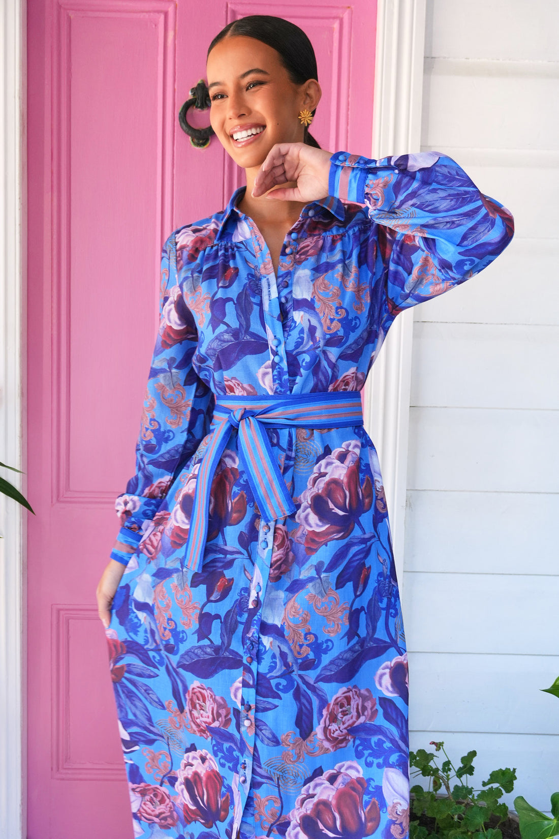 Catarina Maxi Dress - Royale Blue - Exclusive - FINAL SALE