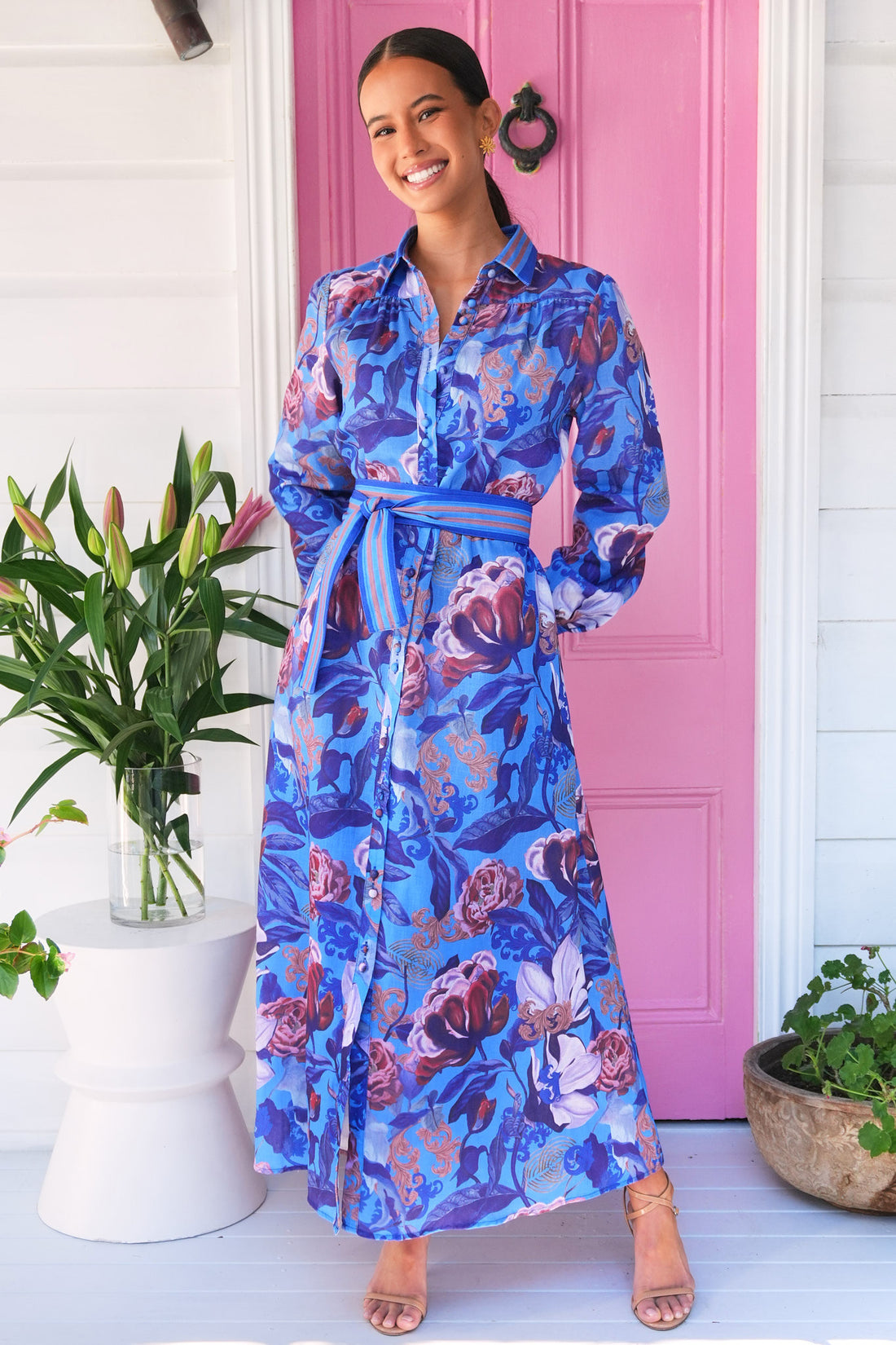 Catarina Maxi Dress - Royale Blue - Exclusive - FINAL SALE