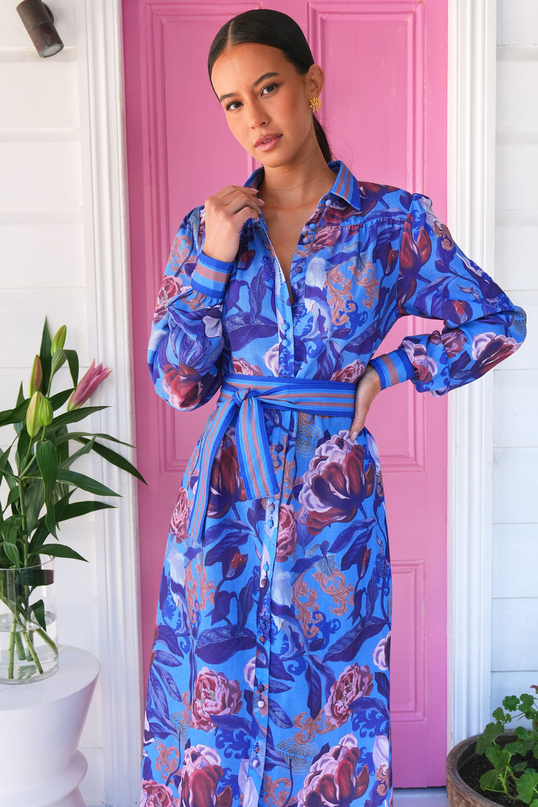 Catarina Maxi Dress - Royale Blue - Exclusive - FINAL SALE